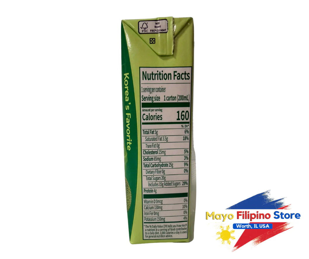 Binggrae Melon Milk Drink Korea's Favorite 200ml - Image 2