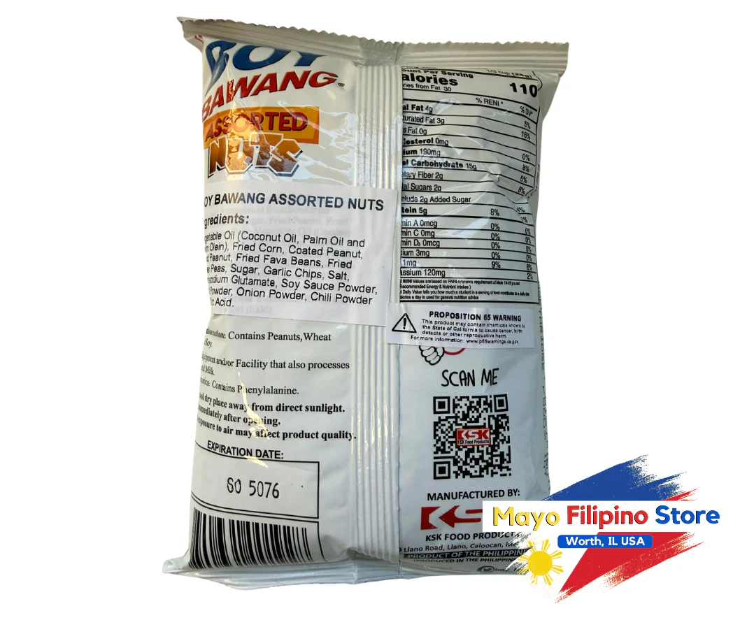 Boy Bawang Assorted Nuts 85g - Image 2