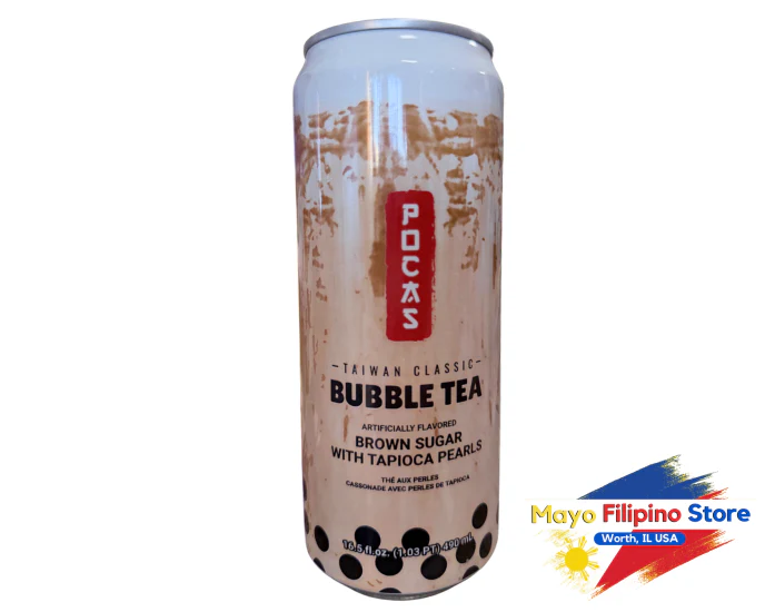 Bubble Tea Brown Sugar with Tapioca Pearls 490ml
