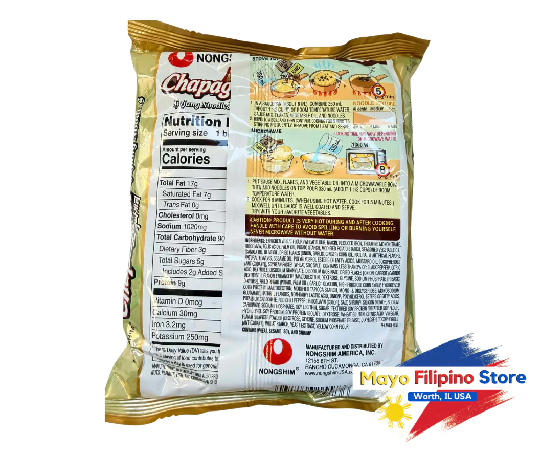 Chapagetti Jjang Noodles 127g - Image 2
