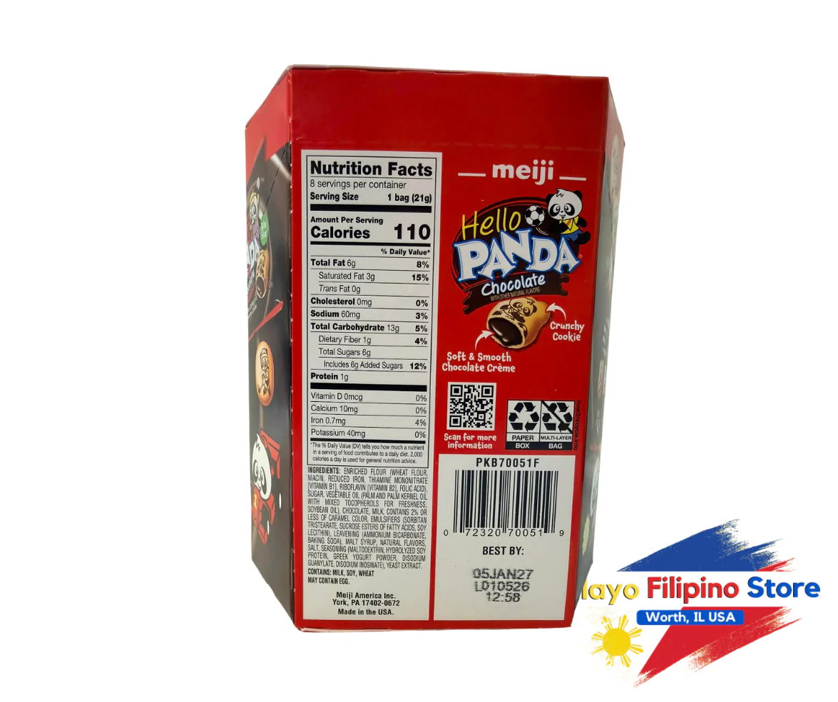 Hello Panda Chocolate 8 Bags 170g - Image 2