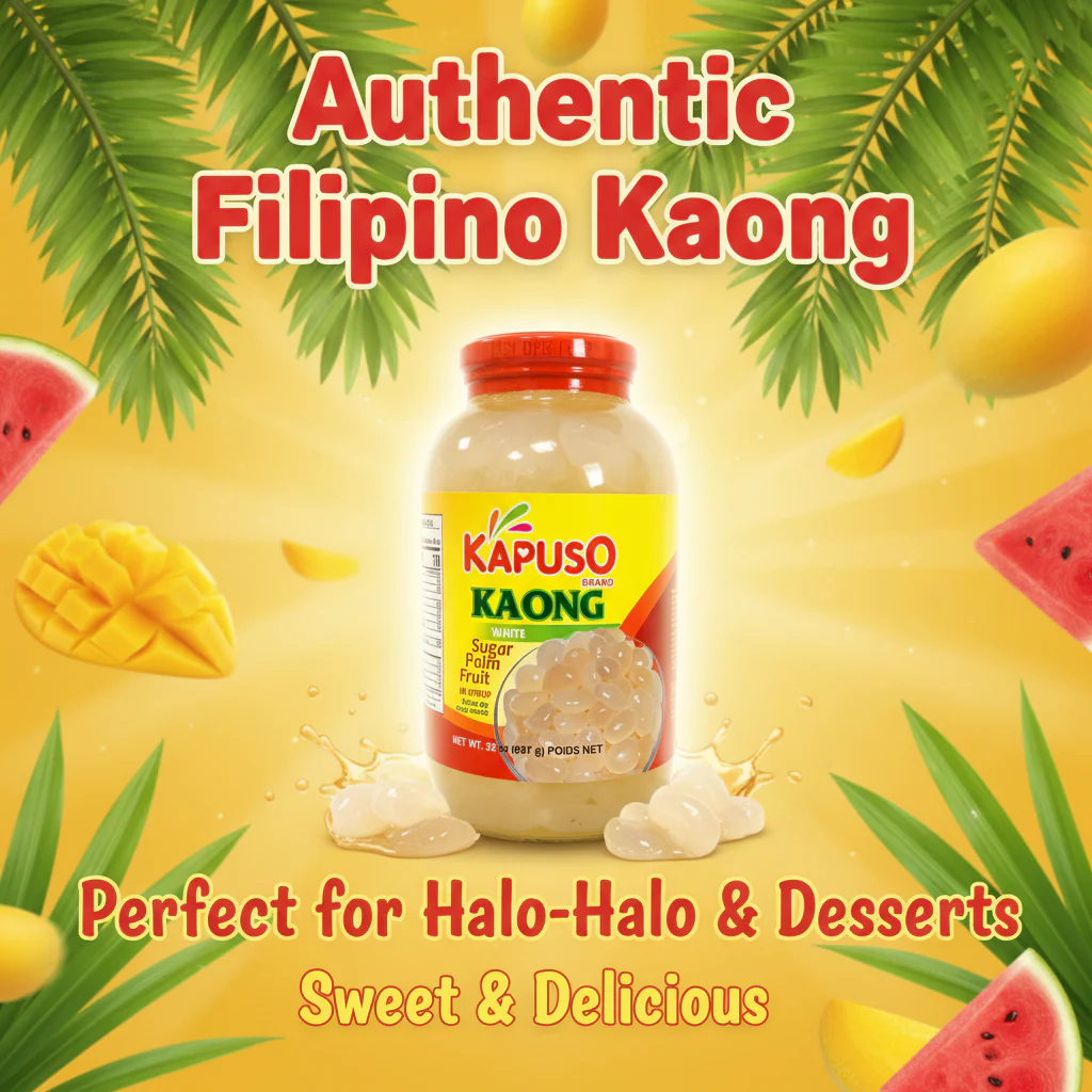 Kapuso Kaong White Sugar Palm Fruit Big 32oz 907g - Image 2