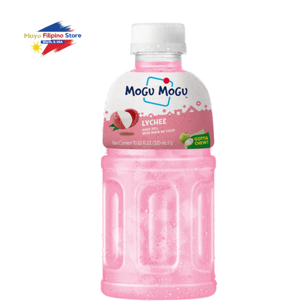 Mogu Mogu Lychee Juice Nata  320ml
