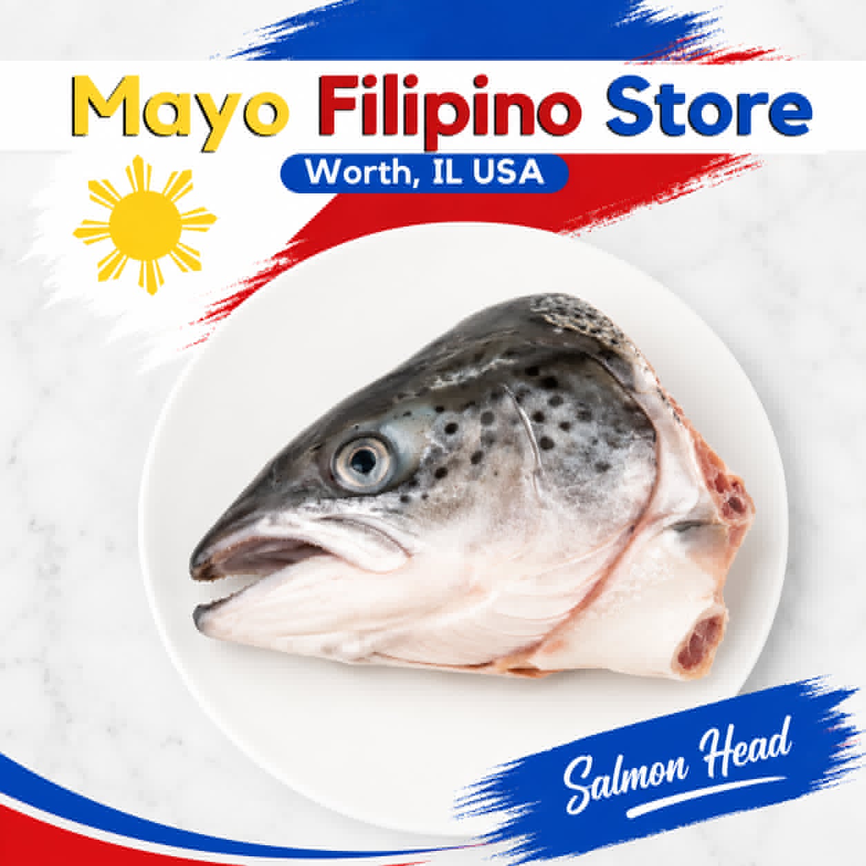 Salmon Head Per Pound, For In-Store Purchase Only