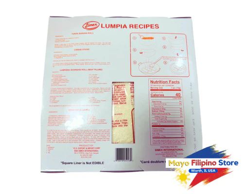 Simex Lumpia Wrapper Blue 13oz 470g - Image 2